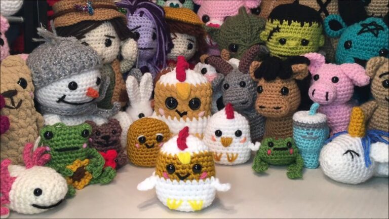 Cutest Crochet Chicken Nugget Amigurumi Pattern