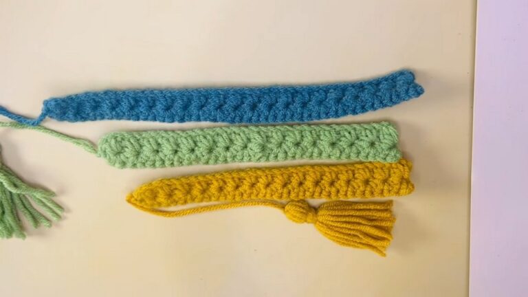 Crochet Star Stitch Bookmark Pattern Perfect For Gifts
