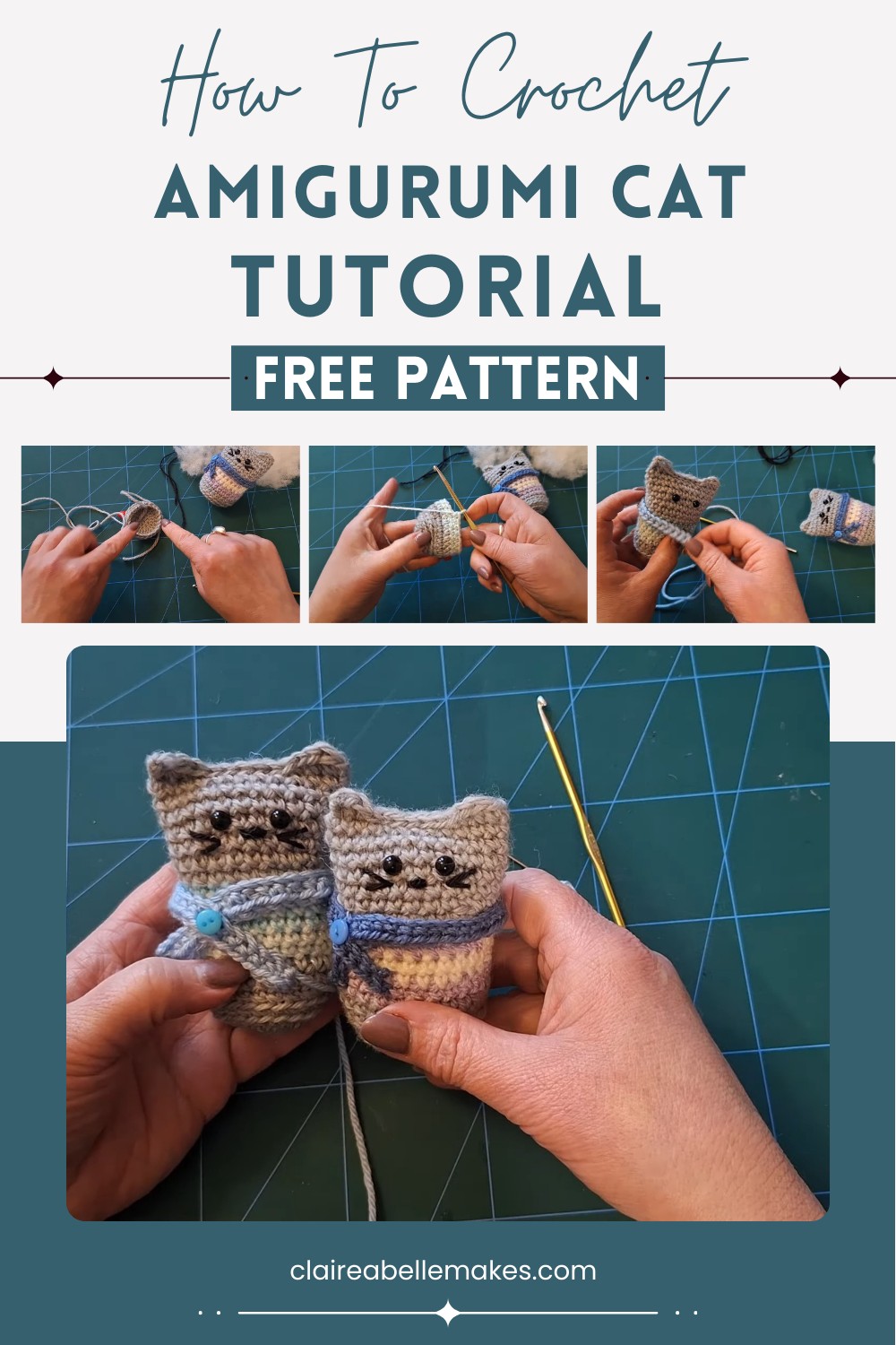 Amigurumi Cat Crochet Pattern