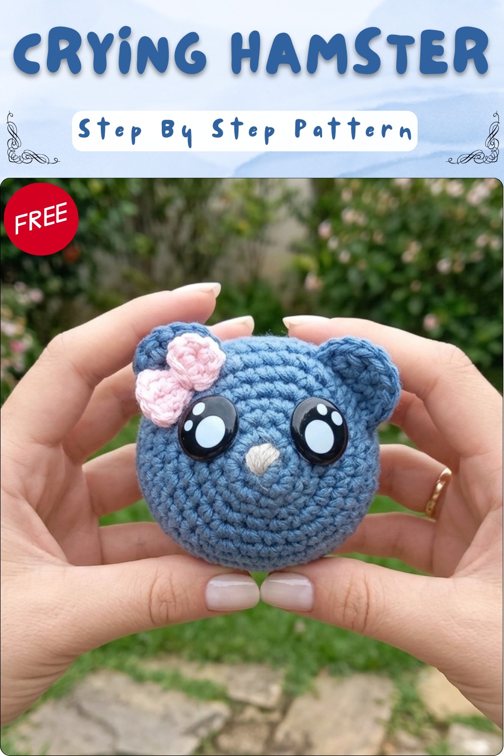 Crochet Crying Hamster Meme Amigurumi Pattern 7