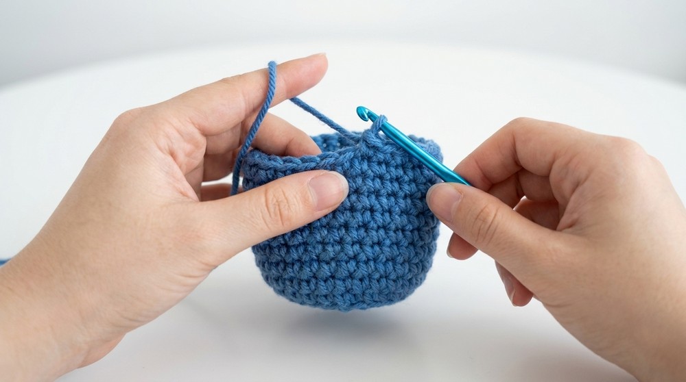 Crochet Mini Storage Basket Of All Sizes Pattern 4