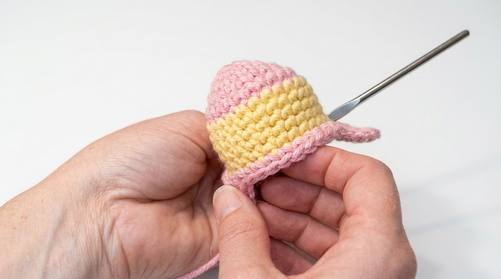 Cutest Crochet Chicken Nugget Amigurumi Pattern 4