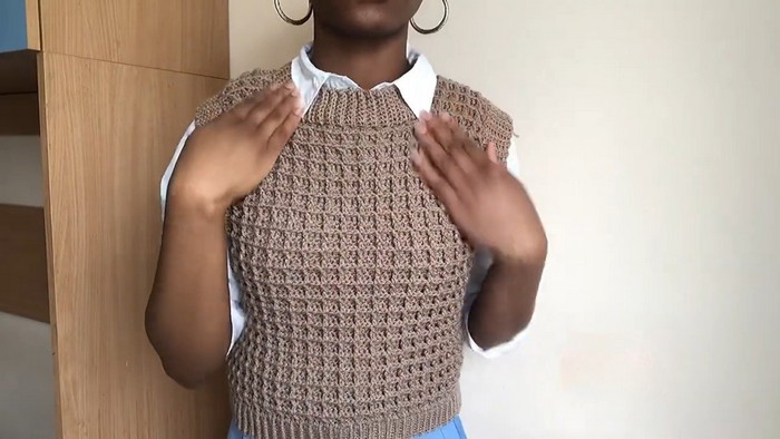 Crochet Sweater Vest Pattern To Boost Your Wardrobe