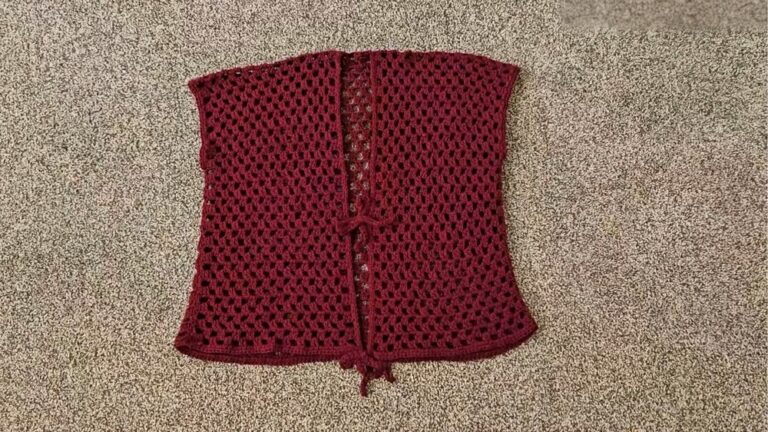 Crochet Summer Cardigan Pattern For Comfortable Style