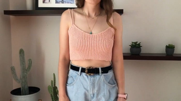 Stylish Crochet Crop Top Pattern That Keeps You Cool