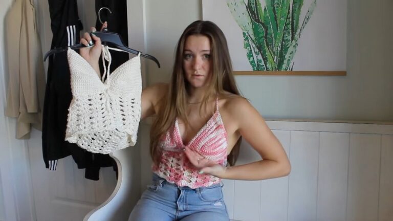 Casual & Classy Crochet Blossom Top Pattern
