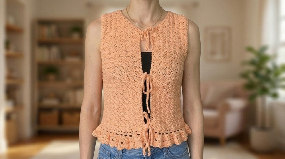 Crochet Irene Top Pattern For Casual Chic Looks 2