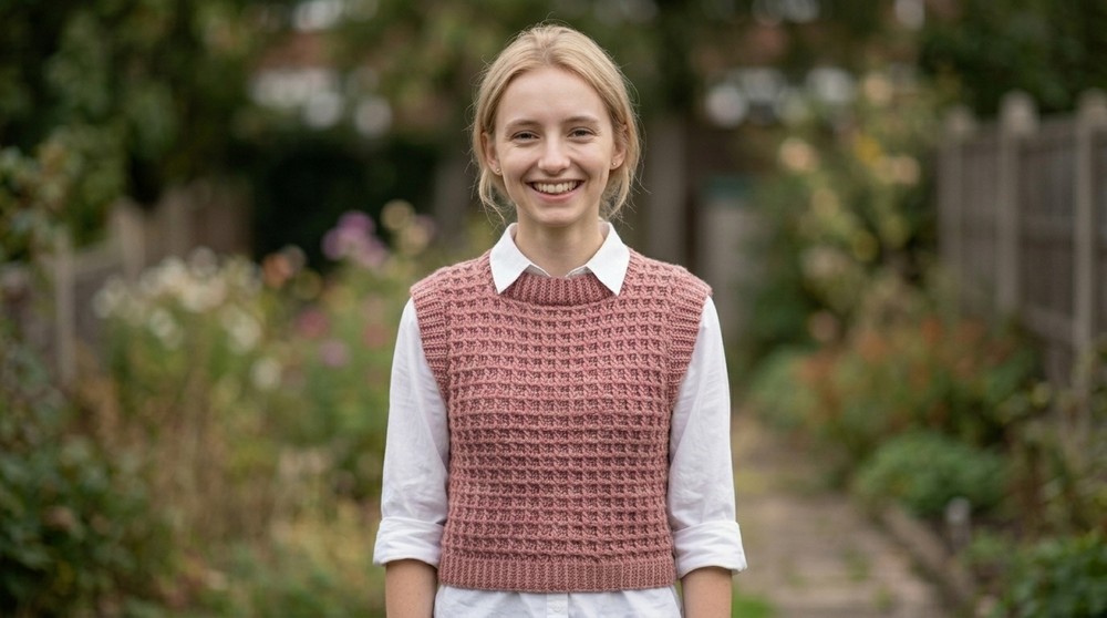 Crochet Sweater Vest Pattern To Boost Your Wardrobe 2
