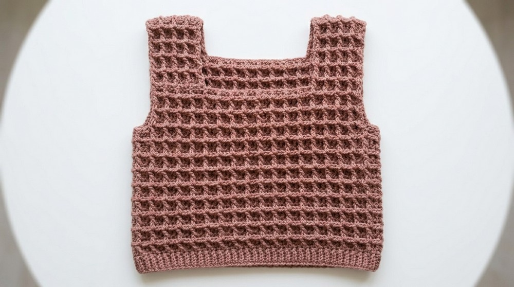Crochet Sweater Vest Pattern To Boost Your Wardrobe 5