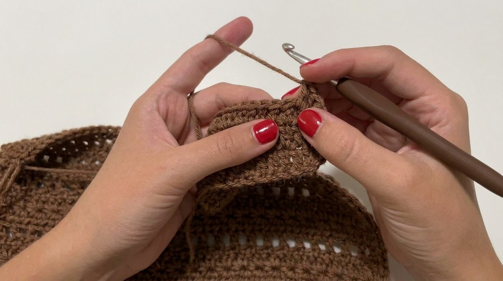 Crochet Tank Top Pattern With Star Stitch Detailing 6