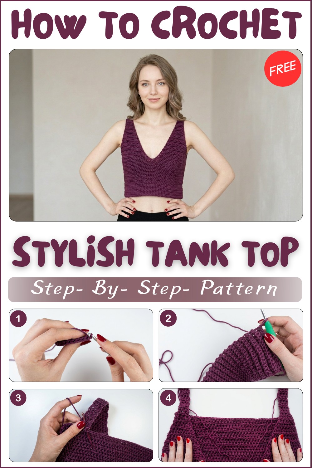 Everyday Crochet Tank Top Pattern Offering A Stylish Twist 1