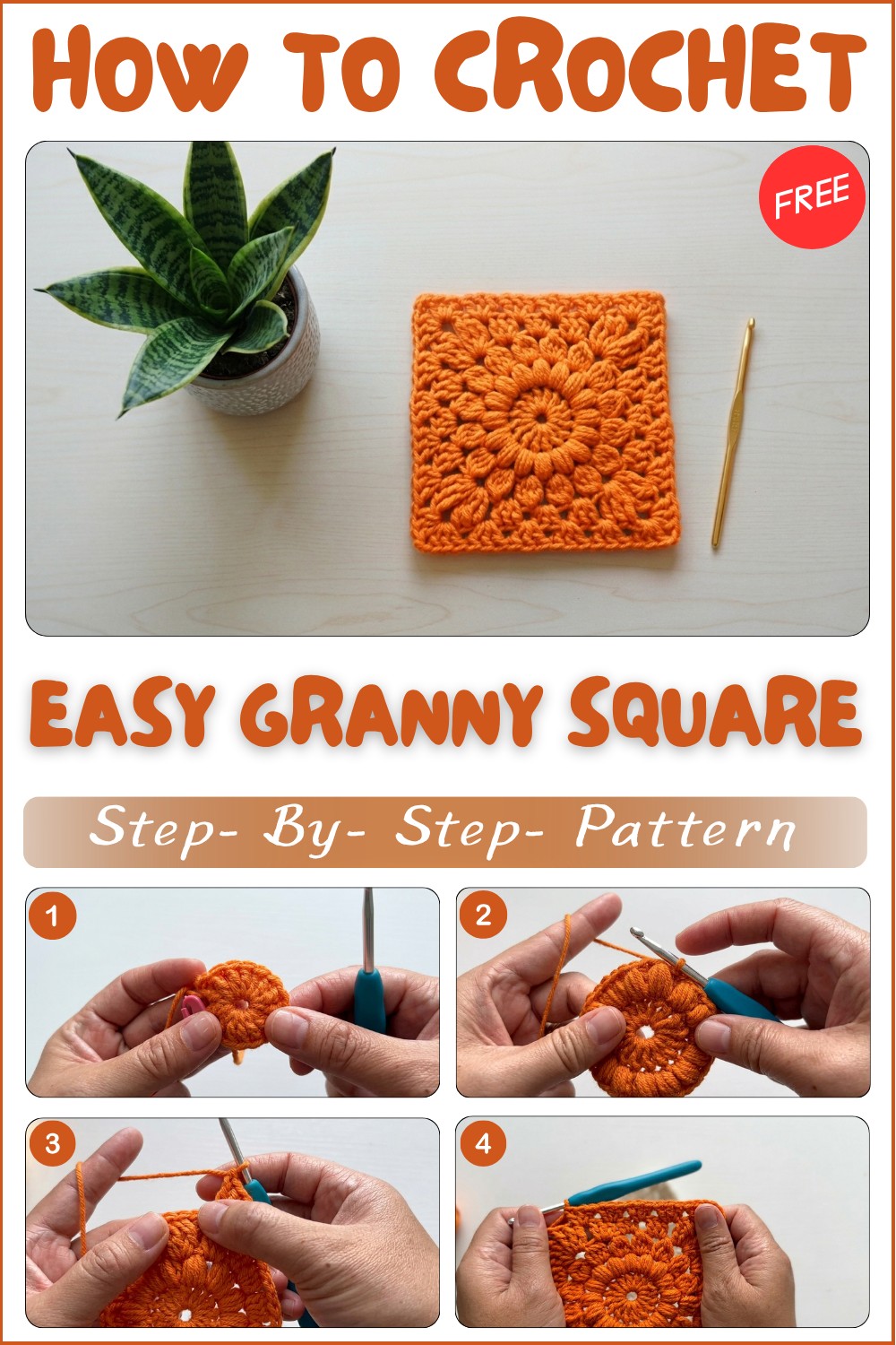 Eye-Catching Crochet Granny Square Pattern You’ll Treasure 1