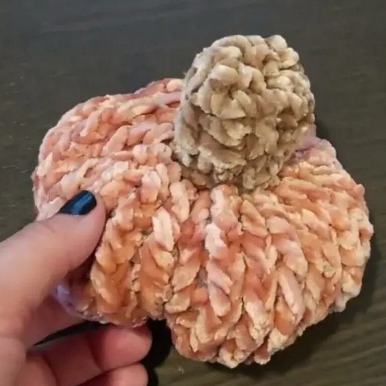 Delightful Crochet Pumpkin for Seasonal Decor