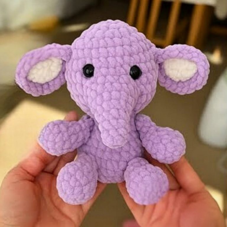 Precious Crochet Elephant for Childhood Memories