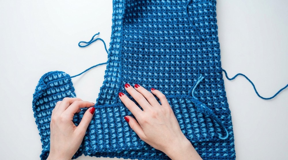 How Crochet Hooded Scarf Pattern Keeps You Warm in Style 7
