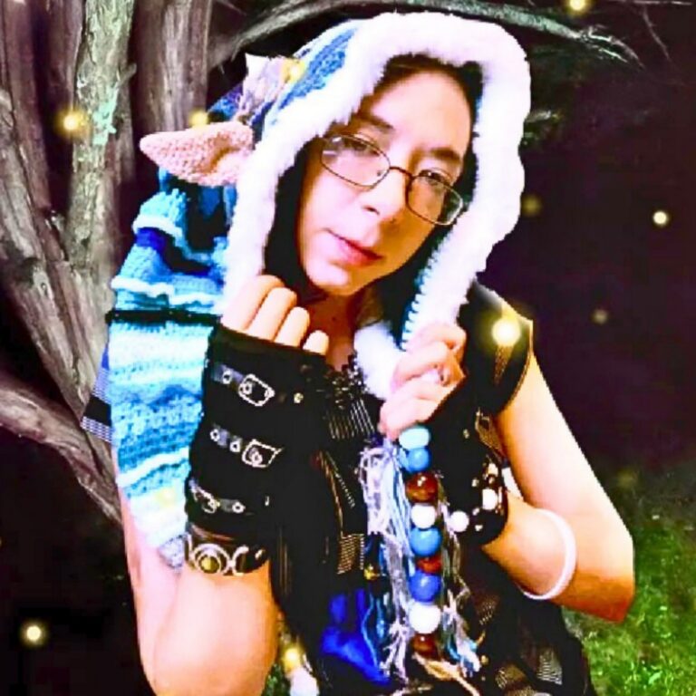 Magical Crochet Moon Elf Hat Ideal in Storybook Wardrobes