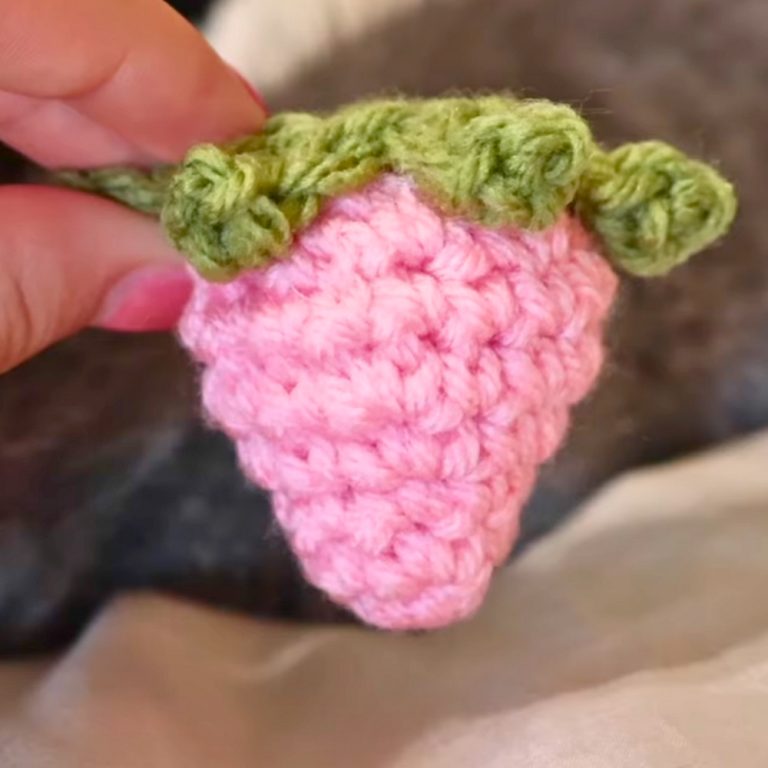 Playful Crochet Strawberry Pattern That Inspires Creativity