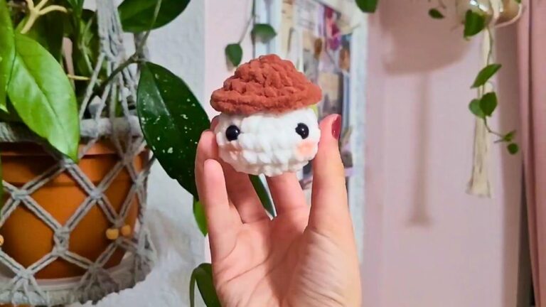 Whimsical Crochet Mushroom Plushi Pattern for Cozy Décor