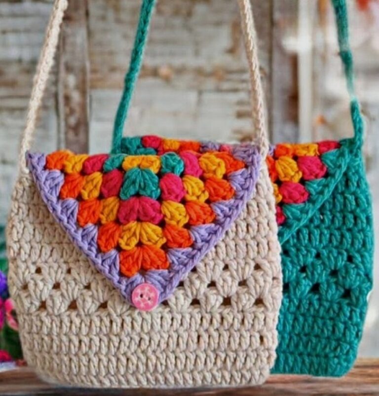 Lovely Crochet 3D Flowers with Whimsical Beauty