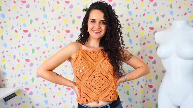 Lightweight Crochet Squares Top Pattern for Perfect Summer Vibes