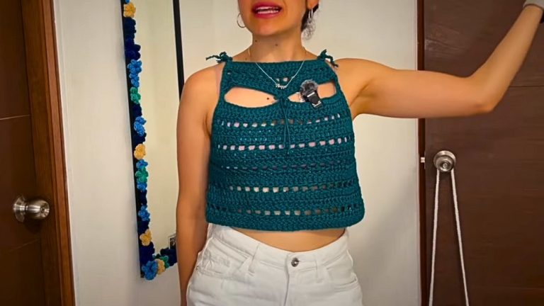 How to Customize a Crochet Crop Top Pattern For Great Looks