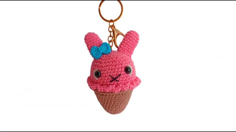 Crochet Rabbit Keychain Pattern That Showcase Your Creativity