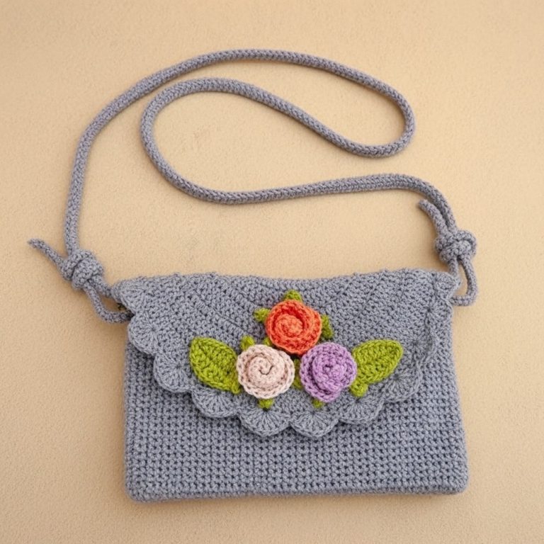 Easy to Crochet Crossbody Bag Pattern Just for Youone