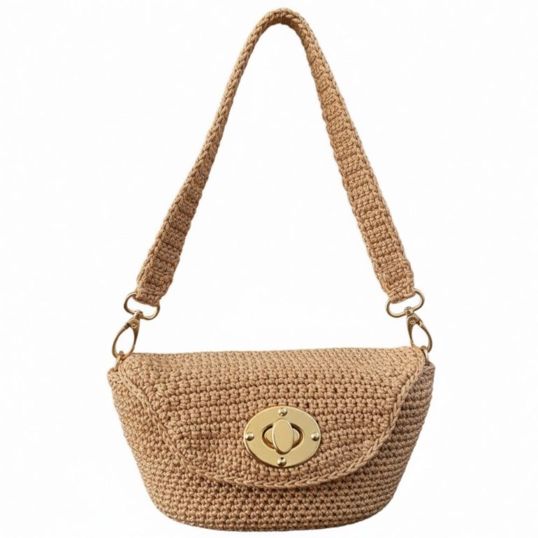 Free Crochet Bottle Turned Bag Pattern That Are Stylish & Handy