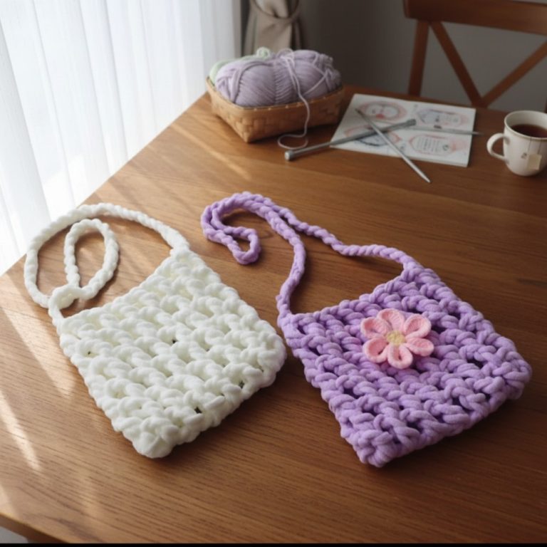 Learn Classic Crochet Mesh Bag Pattern You’ll Love to Flaunt