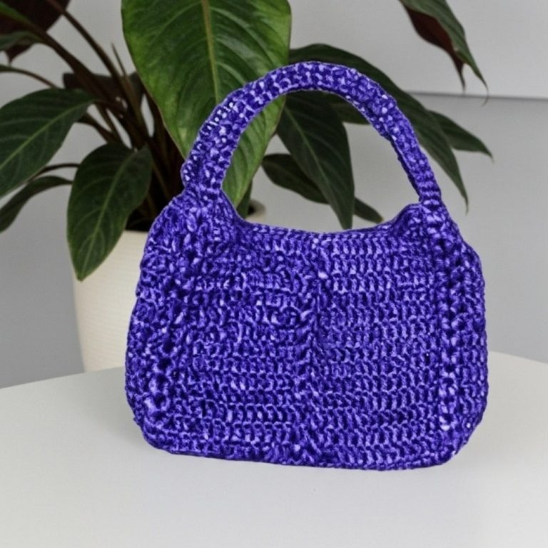 Free Crochet Raffia Bag Pattern That Elevate Your Summer Style