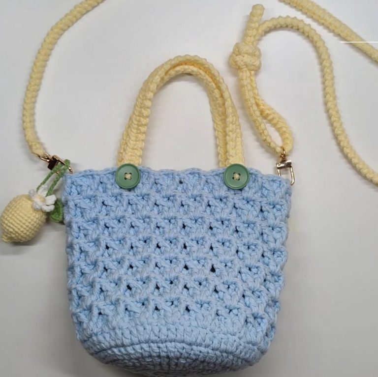 The Perfect Crochet Lemon Handbag Pattern for Summer Vibes
