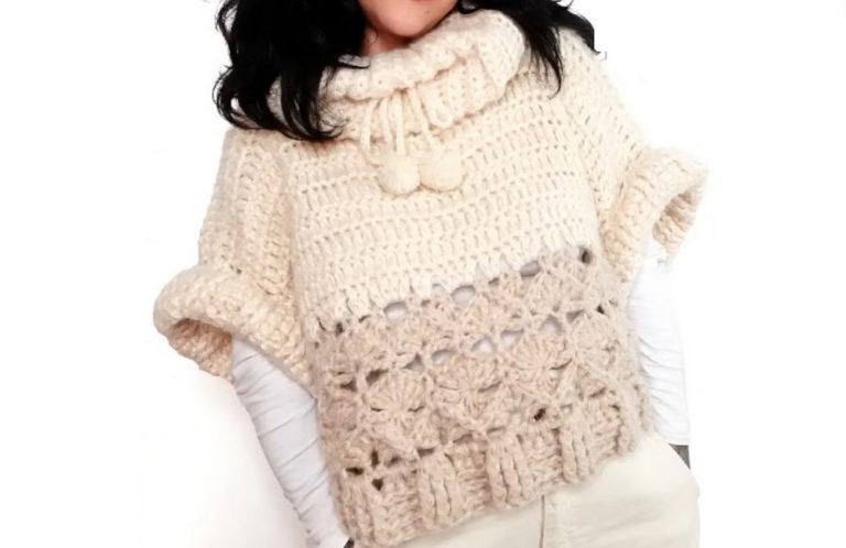 Relaxed Yet Refined Crochet Cocooning Sweater Pattern for You