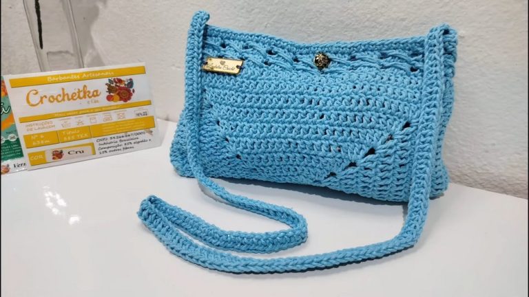 Simple Crochet Braided Yarn Bag Pattern for a Great Finish