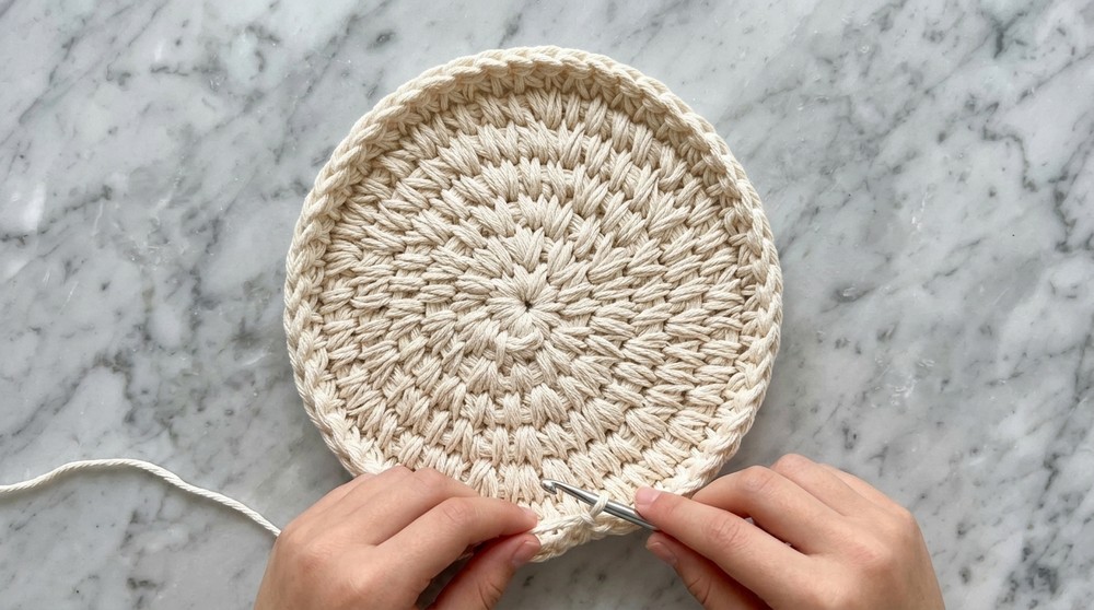 Easy Crochet Kitten Cachepot Pattern for Adorable Storage