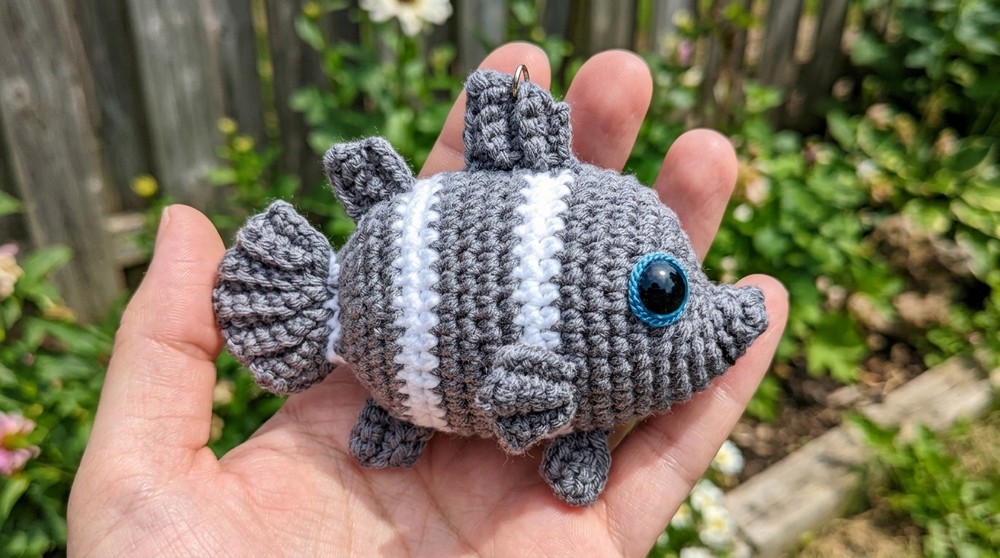 Free Crochet a Clownfish Keychain Pattern for a Playful Accessory