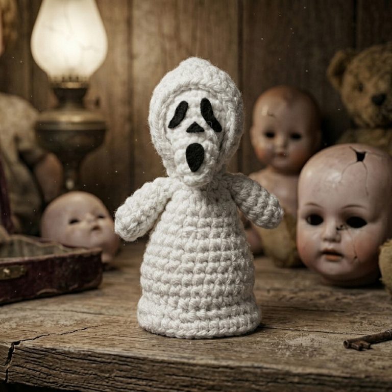 How to Crochet Ghost Keychain Pattern for Trendy Everyday Style