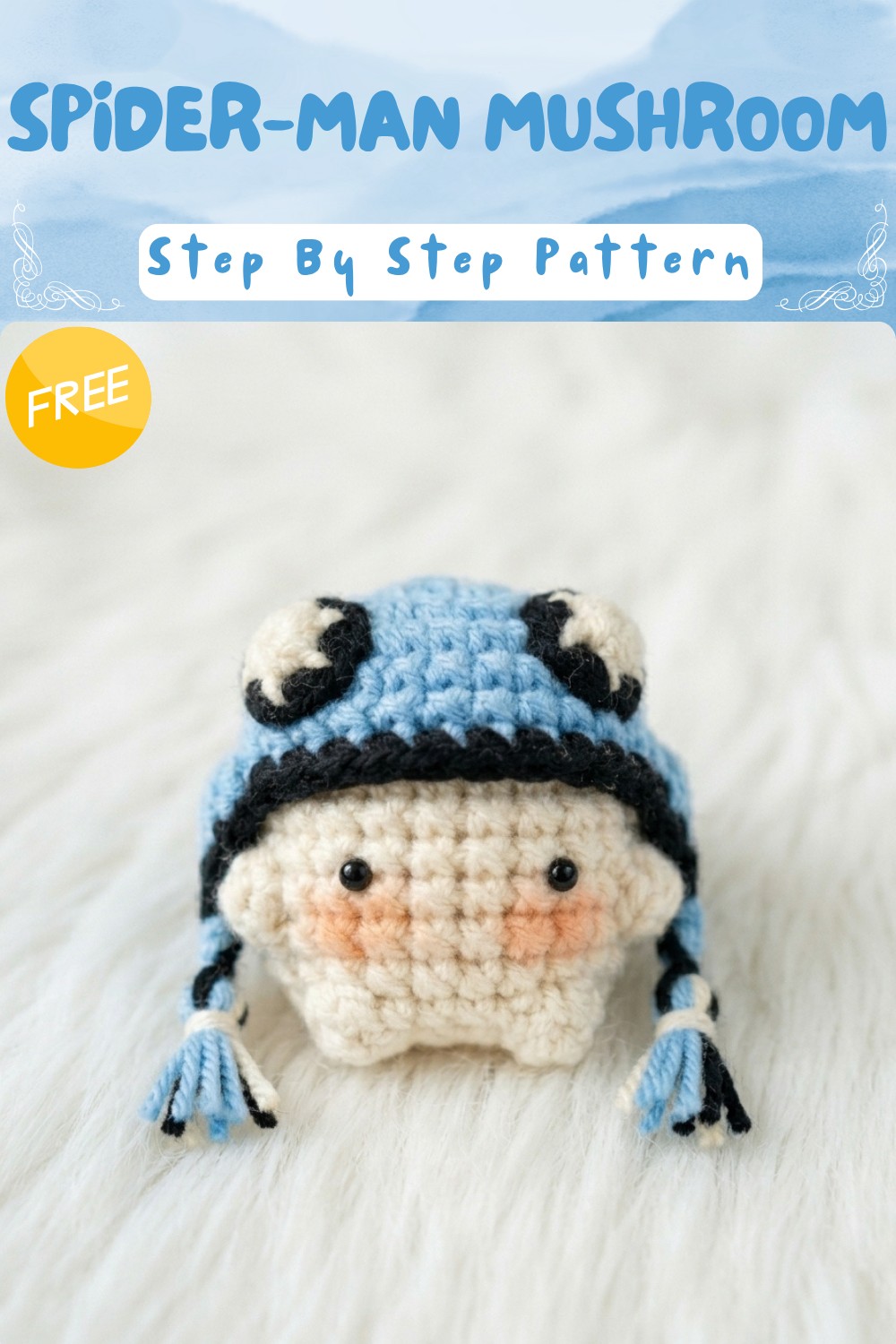 How to Crochet Spider-Man Mushroom Pattern for Creative Charm