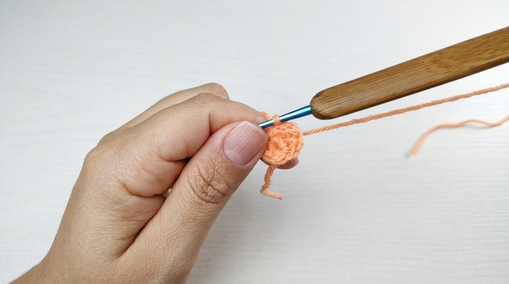 How to Crochet an Orange Keychain Pattern for Beginners
