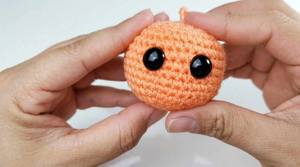 How to Crochet an Orange Keychain Pattern for Beginners
