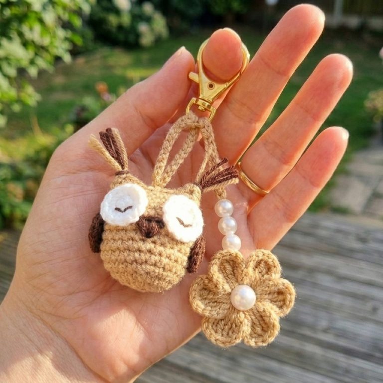 Learn Cute Crochet Owl Keychain Pattern for Unique Style