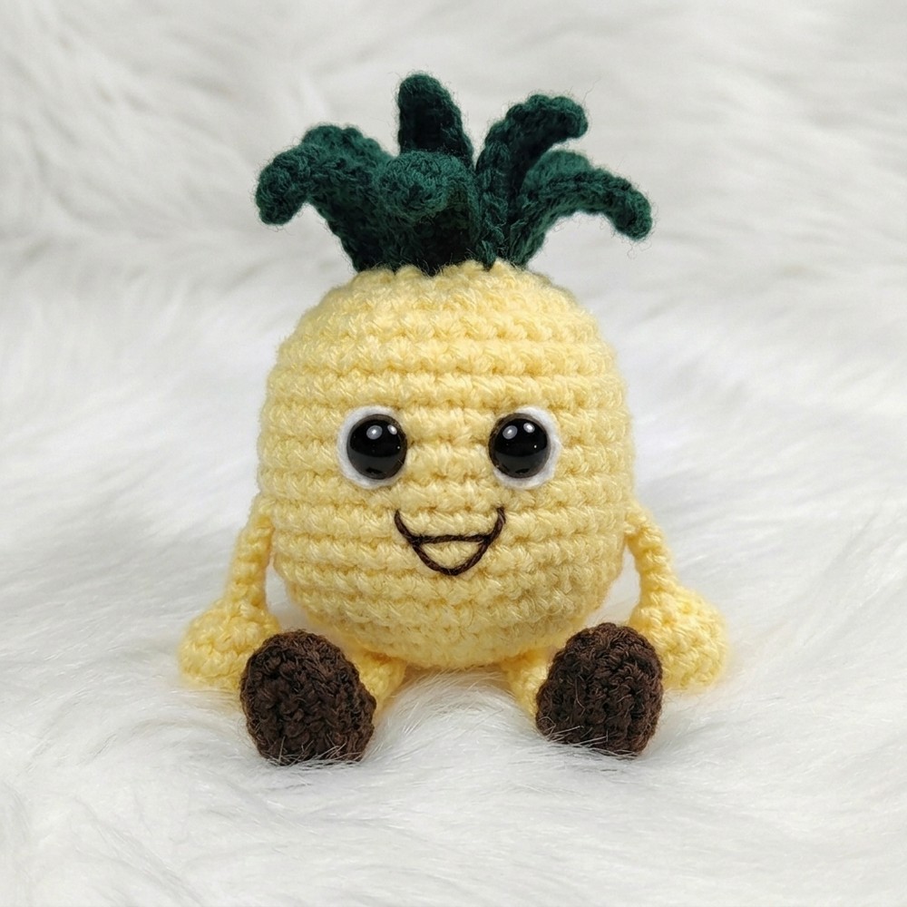 Step-by-Step Crochet Pineapple Keychain Pattern for a Fun Look