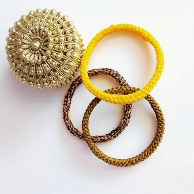 Timeless Free Crochet Hoop Bracelet Pattern for Bold Looks