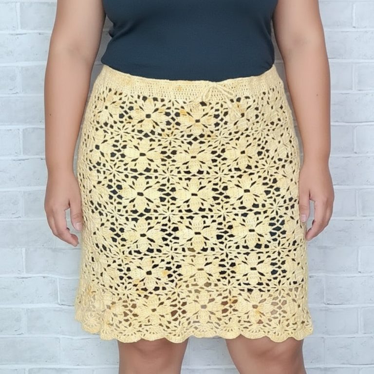 Crochet Jasmine Skirt Pattern You’ll Love Wearing Everywhere