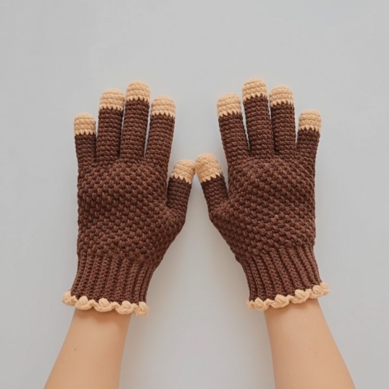 The Perfect Crochet Finger Gloves Pattern for Fashionable Warmth