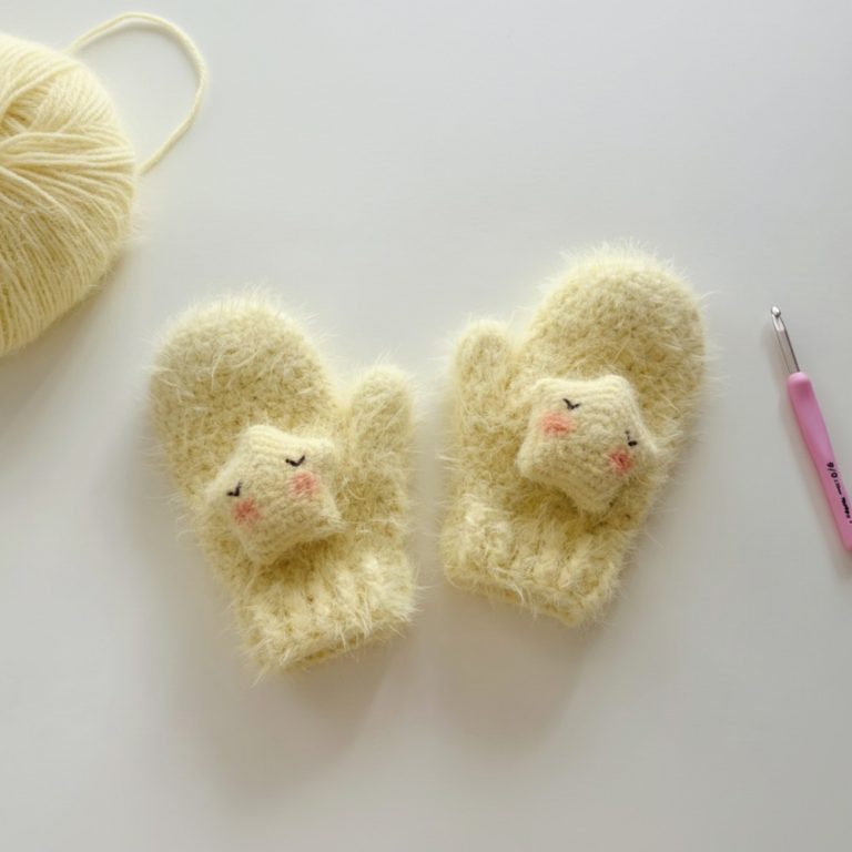 Crochet Star Gloves Pattern That Elevates Your Outfit Effortlessly