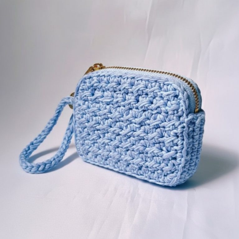 Learn This Quick Crochet Coin Purse Pattern for Daily Use