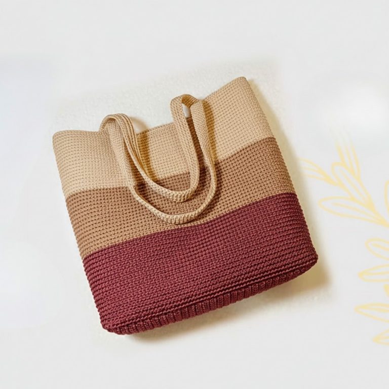 Functional & Fashionable Crochet Bag Pattern for Good Looks