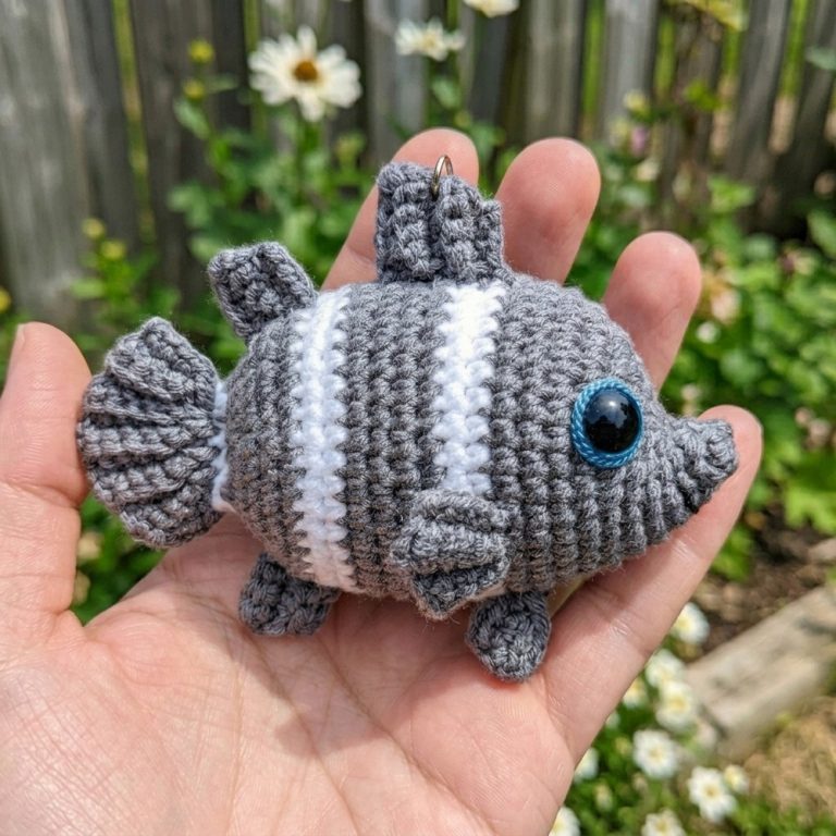 Free Crochet a Clownfish Keychain Pattern for a Playful Accessory