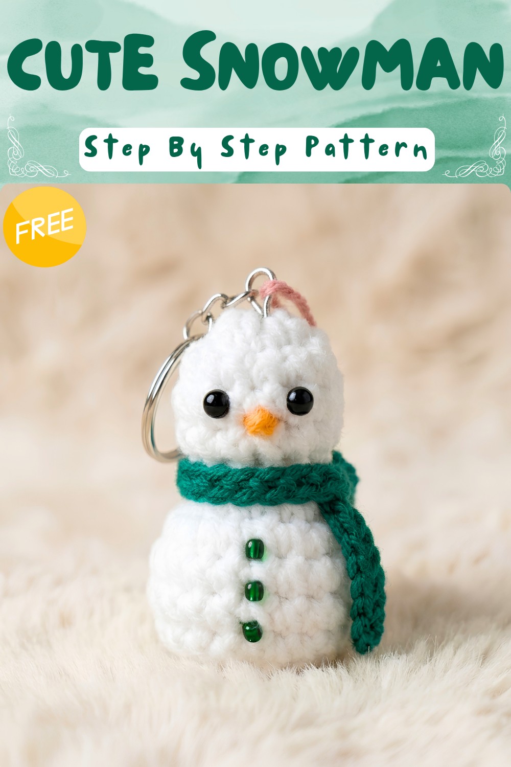 Adorable Crochet Snowman Pattern for Festive Handmade Decor