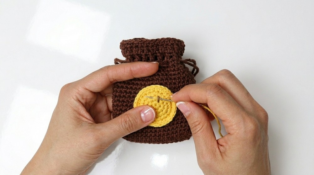 Cheerful Crochet Smile Pouch Pattern for Little Treasures